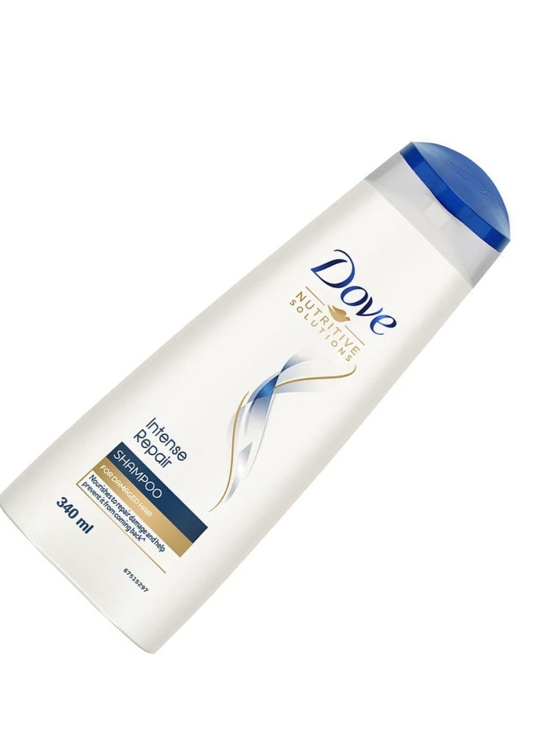 Dove Intense Repair Shampoo, 340ml - Image 4